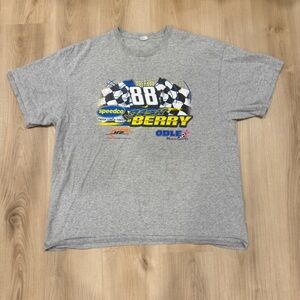 Josh Berry #88 Stock Car Mens Tshirt in 2XL grey shirt w/ front and back graphic